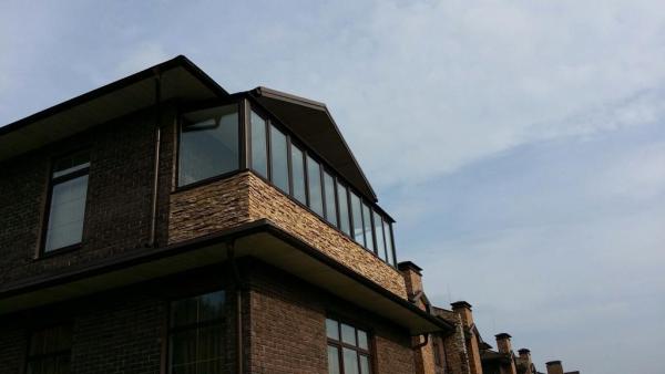 Расчет установки крыши на балконе дома