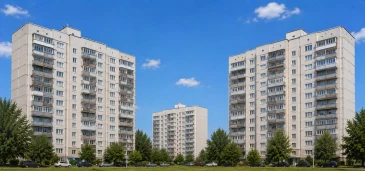 Остекление балкона в доме серии II-57