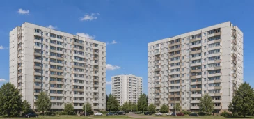 Остекление балкона в доме серии П3