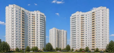 Остекление балкона в доме серии П44Т