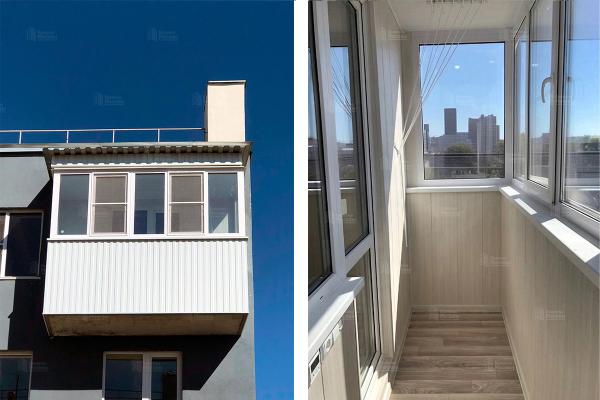 Кейс: как мы сделали отделку балкона с окнами КБЕ и теплым полом