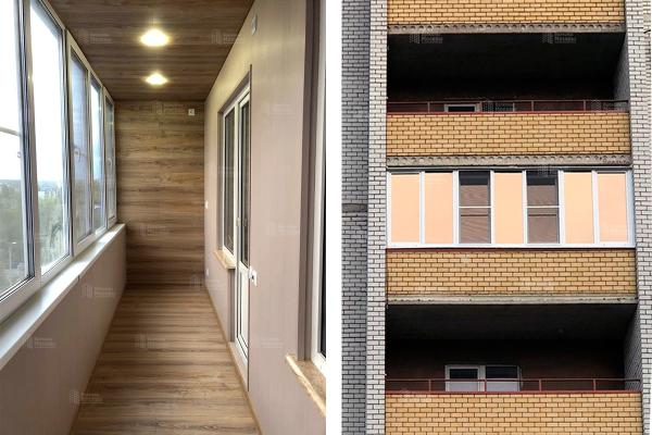 Кейс нашей работы: лоджия 8 кв.м под ключ — остекление, теплые полы + отделка ламинатом и ПВХ-панелями