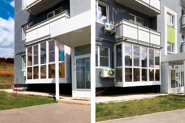 Кейс: Панорамное остекление балкона «под ключ» с зеркальной тонировкой