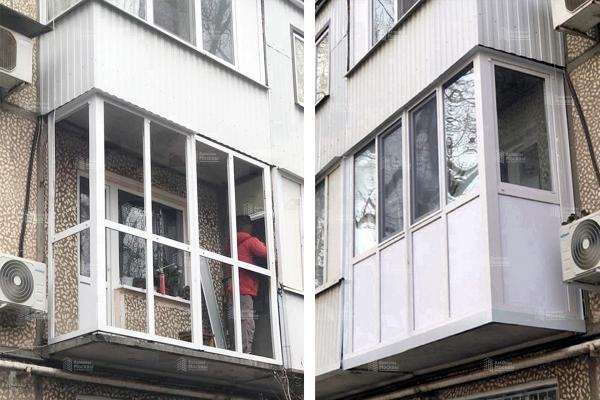 Кейс: Ремонт балкона с французскими окнами и отделкой под ключ