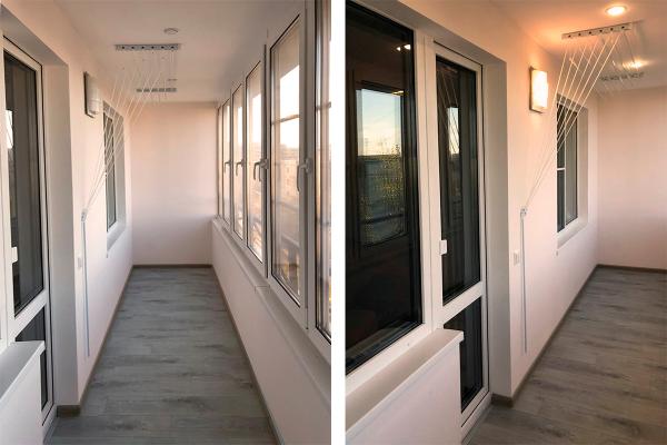 Остекление лоджии: Эконом-решение под ключ