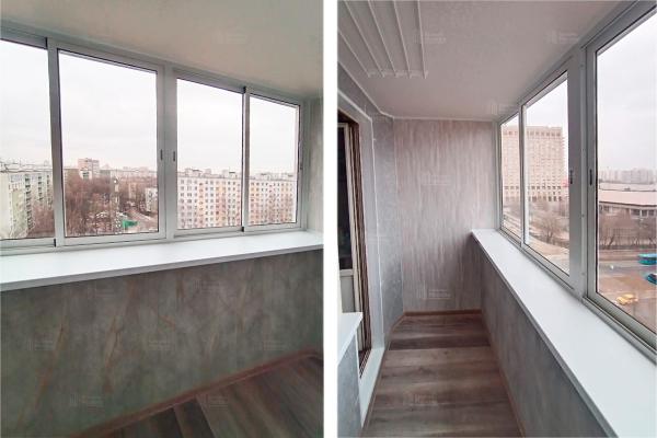 Раздвижное остекление балкона Provedal | Защита от пыли, шума и сквозняков