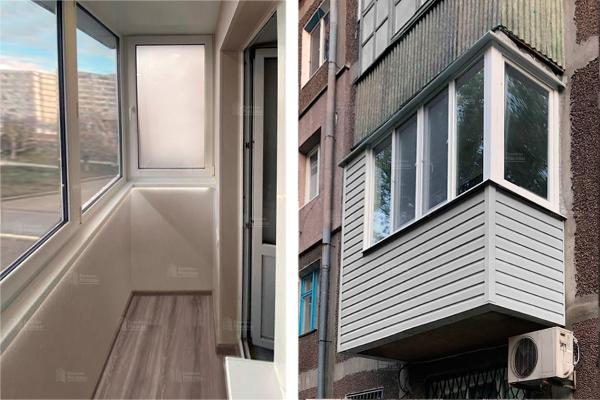 Ремонт балкон «под ключ» с остеклением и отделкой ПВХ-панелями: уют без забот и лишних расходов