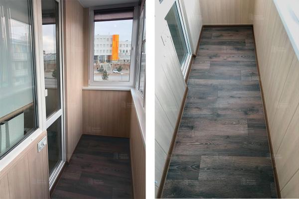 Ремонт балкона: кейс с детальным разбором стоимости остекления и отделки