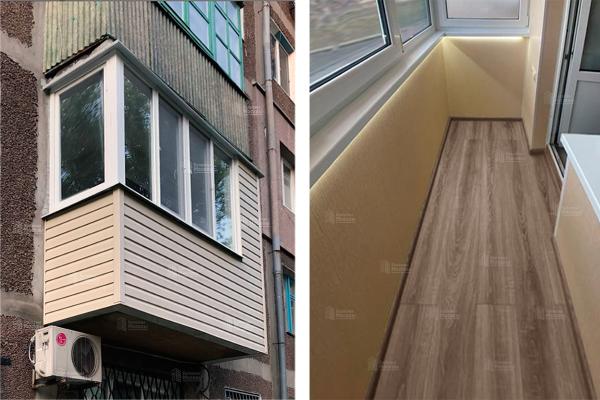 Утепление балкон «под ключ» с отделкой ПВХ-панелями: уют без забот и лишних трат