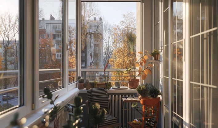 Как застеклить балкон в квартире?