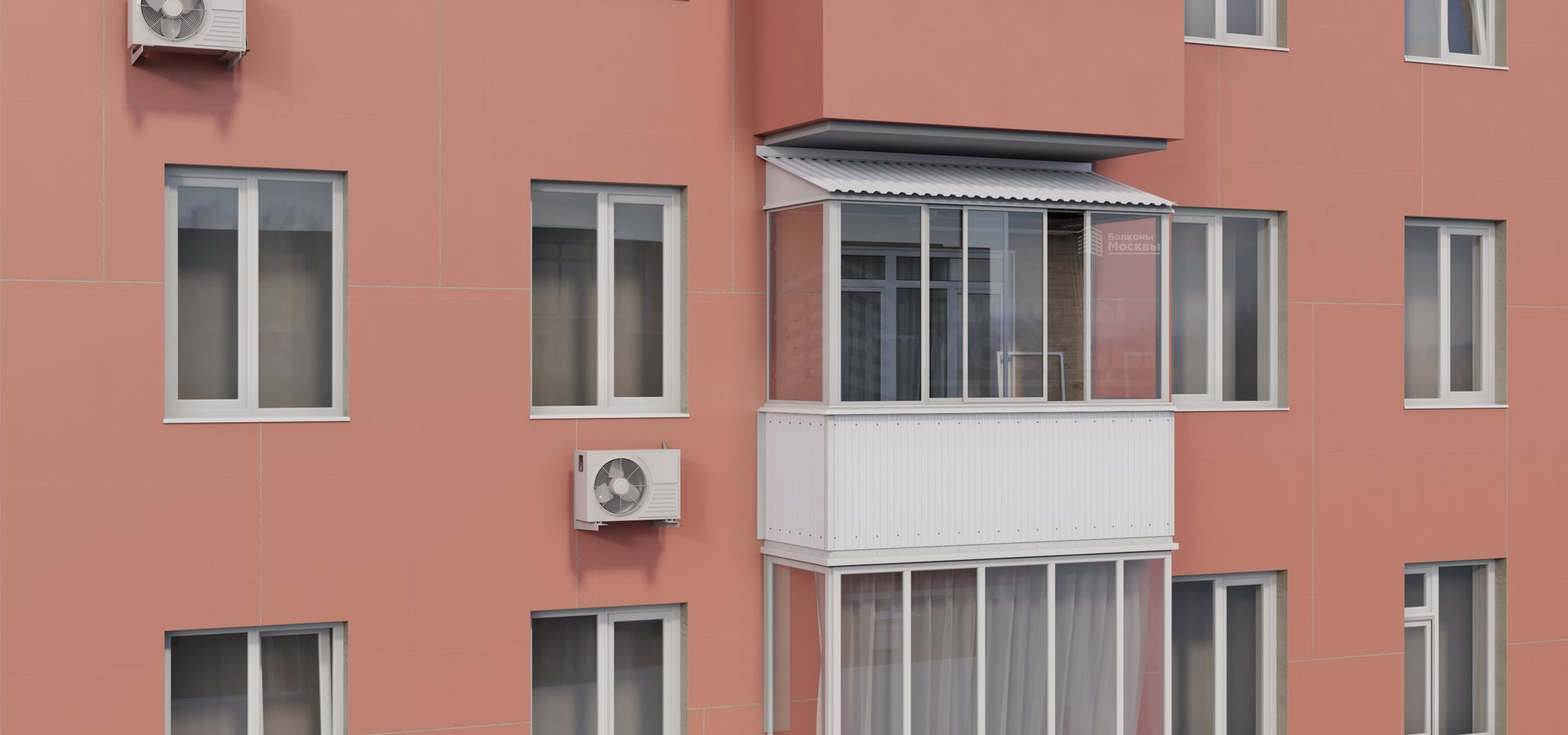 Заказать остекление, отделку и утепление балконов и лоджий в различных ЖК СПб