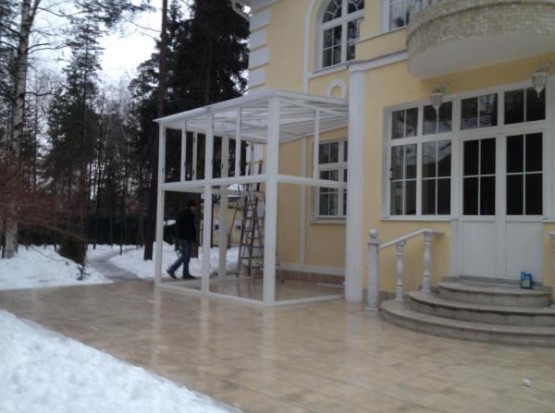 Расчет установки крыши на входной блок дома