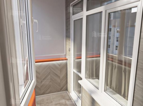 Расчет цены остекления с обшивкой панелями, ламинатом и плиткой