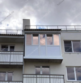 Примеры работ компании Балконы Москвы