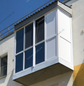 Примеры работ компании Балконы Москвы