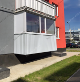 Примеры работ компании Балконы Москвы