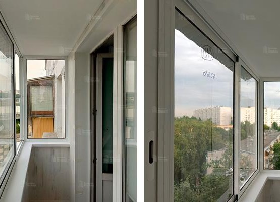 Расчет остекления балкона Provedal C-640