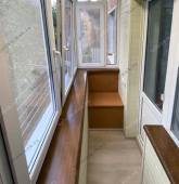 Примеры работ компании Балконы Москвы