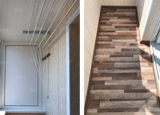 Практичный минимализм: превратили открытый балкон в теплую комнату