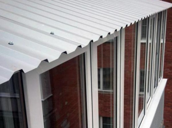 Расчет установки крыши на балкон 6м