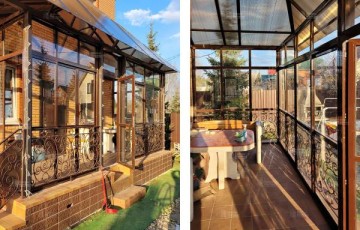 Остекление террасы под ключ