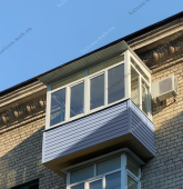 Примеры работ компании Балконы Москвы