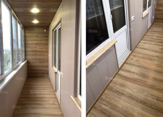 Превращаем холодную лоджию в комнату — кейс с теплым остеклением, отделкой и теплым полом