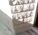 Отделка стен декоративной плиткой