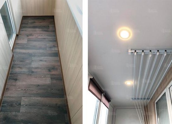 Теплое остекление балконов: кейс с профилем 60 мм и отделкой под ключ