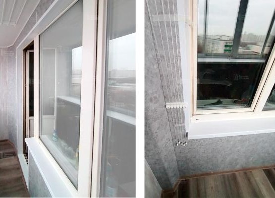 Балкон-эконом: холодное остекление и отделка за 1 день