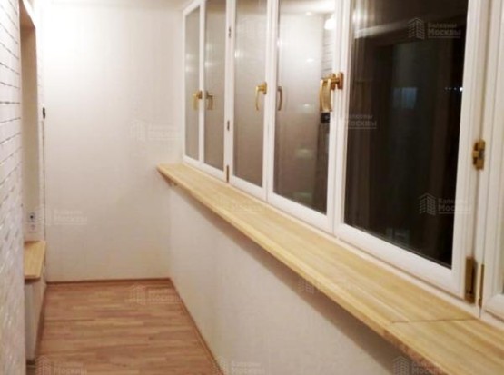 Теплый контур — ремонт лоджии с комплексным утеплением под ключ