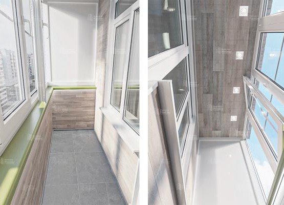 Ремонт балкона в панельном доме