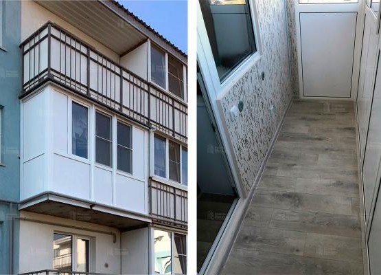 Утепление балкона с остеклением и штукатуркой стен