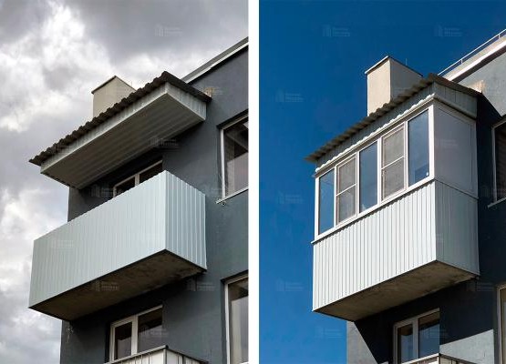 Остекление под ключ: профиль KBE, стеклопакеты Clima Guard, теплый контур с отделкой