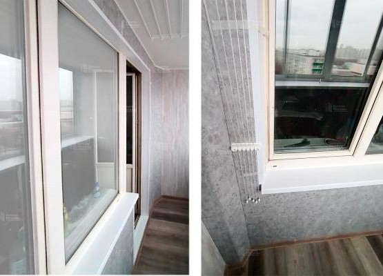 Балкон-эконом: холодное остекление и отделка за 1 день