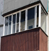 Примеры работ компании Балконы Москвы