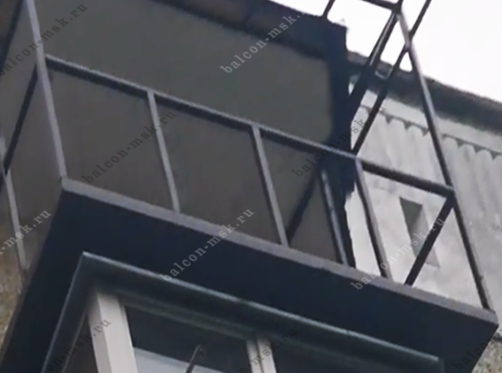 Наружная отделка балкона и лоджии в Москве: красиво, надёжно, по делу. Фото № 9