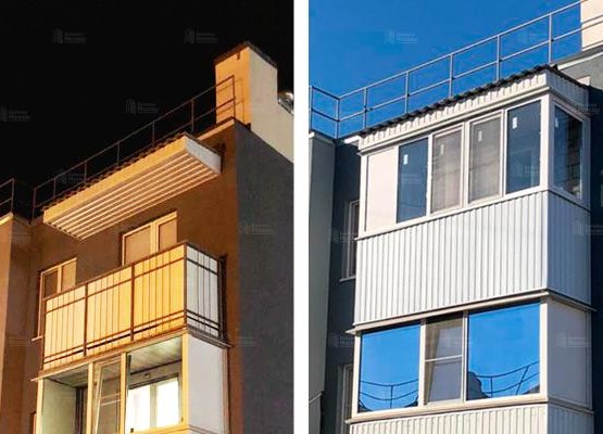 Ремонт балкона: кейс с детальным разбором стоимости остекления и отделки