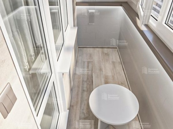 Расчет теплого остекления балкона с внутренней отделкой