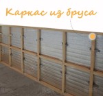 Каркас из бруса
