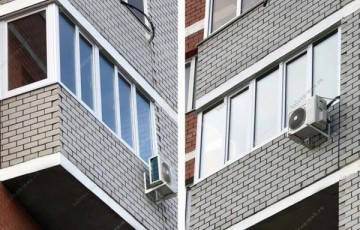 Теплое ПВХ остекление Г-образной лоджии