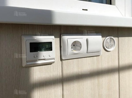 Пример утепления и отделки балкона с монтажом теплого пола