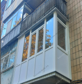 Примеры работ компании Балконы Москвы