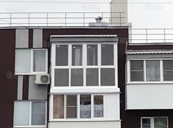 Теплое панорамное остекление балкона с тонировкой