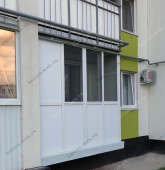 Примеры работ компании Балконы Москвы