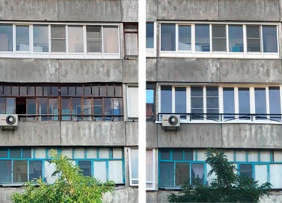 Остекление лоджии: Эконом-решение под ключ