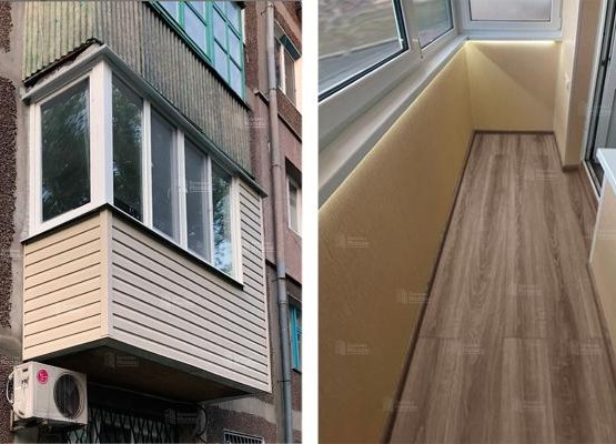 Утепление балкон «под ключ» с отделкой ПВХ-панелями: уют без забот и лишних трат