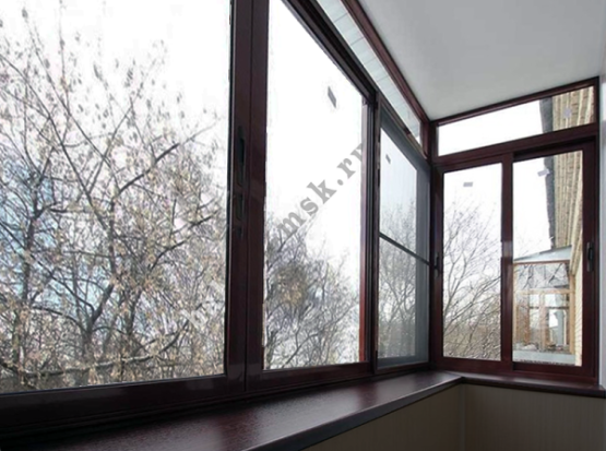 Расчет остекления балкона с выносом по парапету