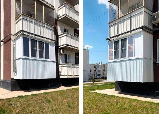 Практичный минимализм: превратили открытый балкон в теплую комнату