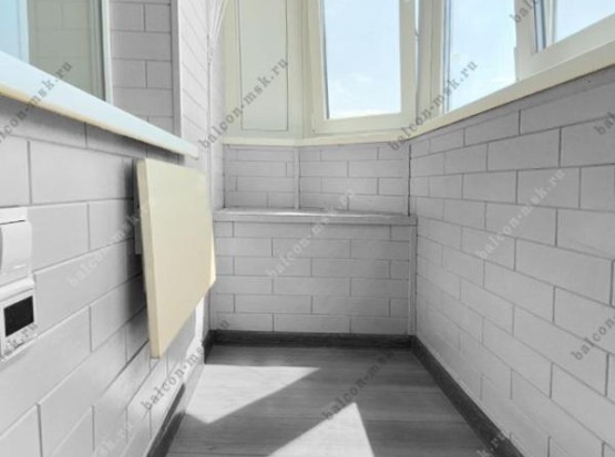 Расчет отделки балконов в Москве